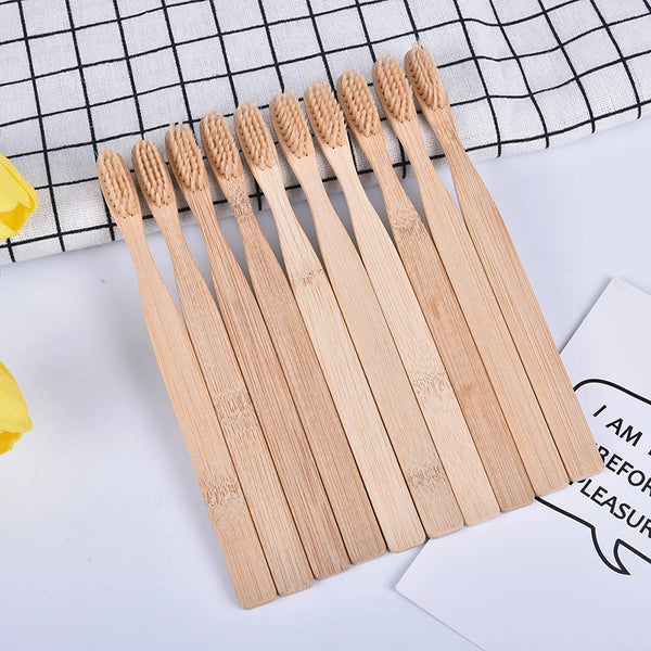 Bamboo Brush Kit for Sustainable Hygiene