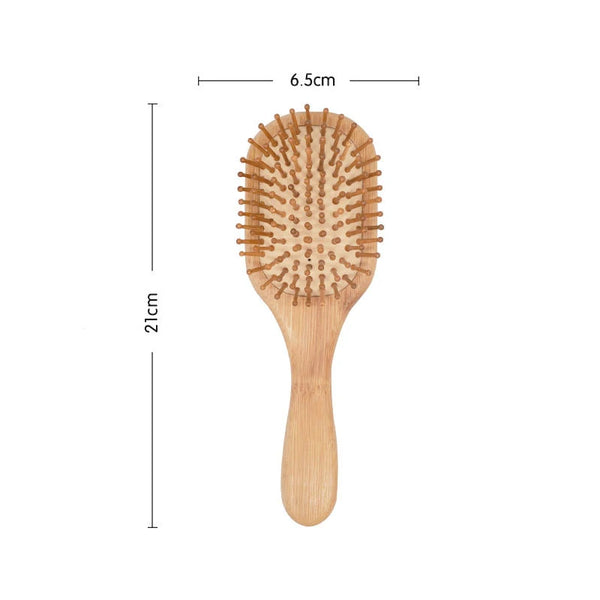 Bamboo Comb for Gentle Scalp Massage