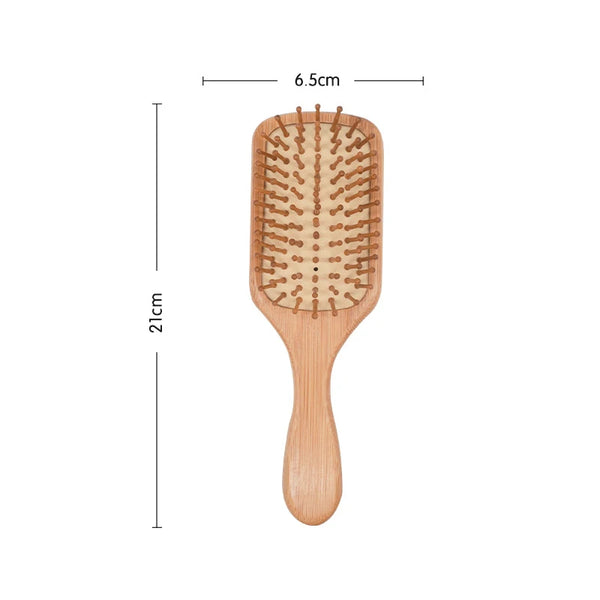 Bamboo Comb for Gentle Scalp Massage