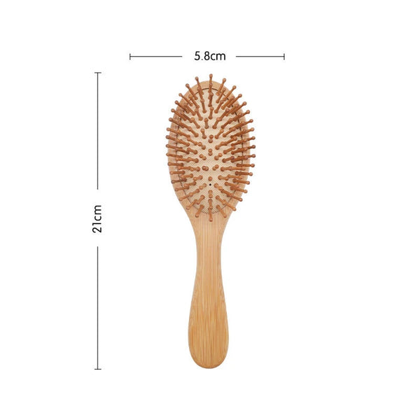 Bamboo Comb for Gentle Scalp Massage
