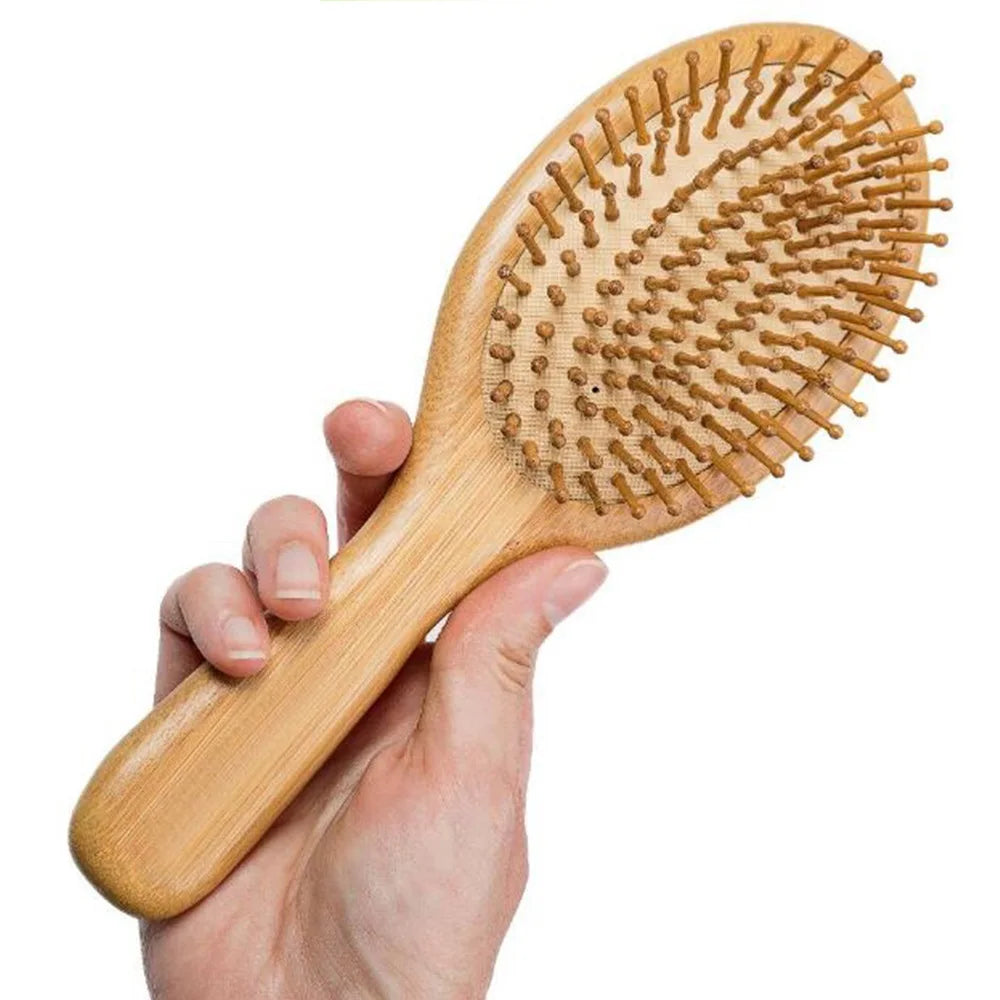 Bamboo Comb for Gentle Scalp Massage