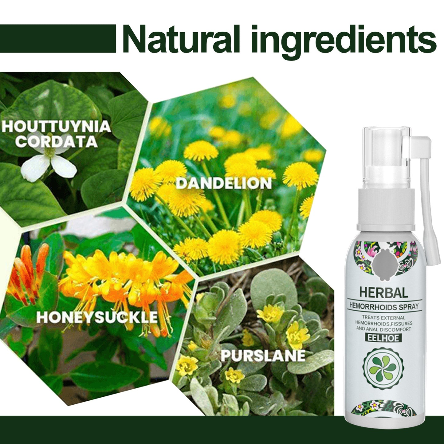 Herbal™ | Natural herbal hemorrhoids spray | GE