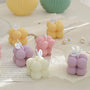 Decorative Cube Candles for Rooms with a Soft Scent