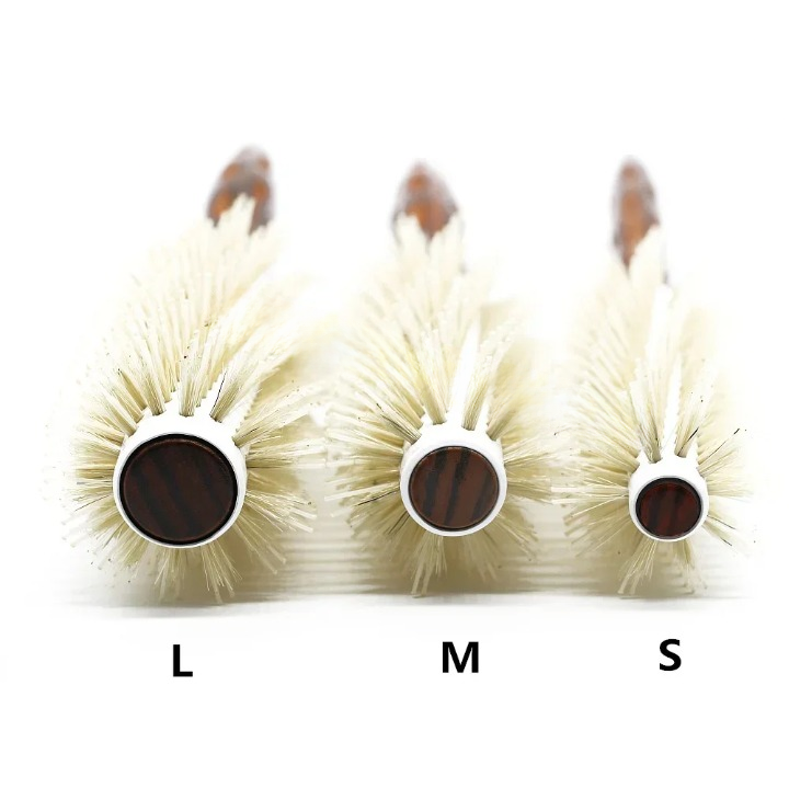 Round Bamboo Hair Styling Brush