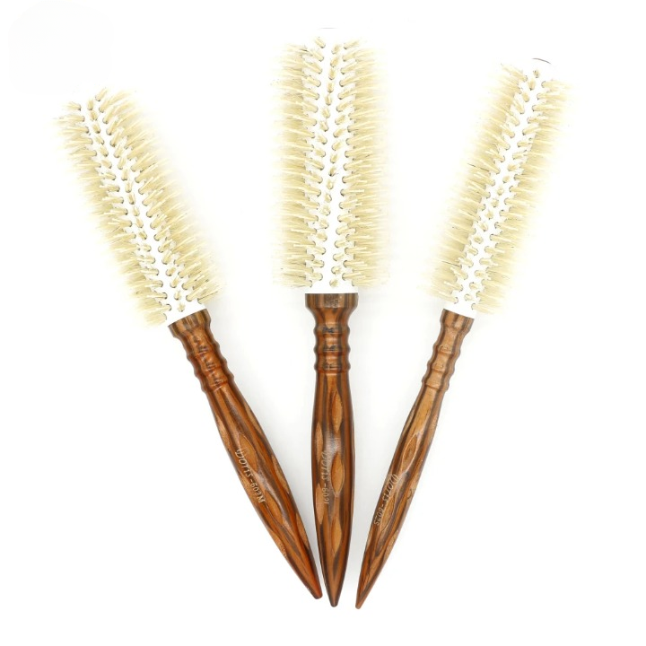 Round Bamboo Hair Styling Brush