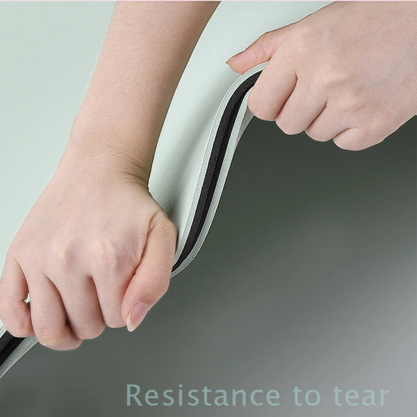HomeFlow TPE Fitness Mat Textured Grip & Alignment Guides