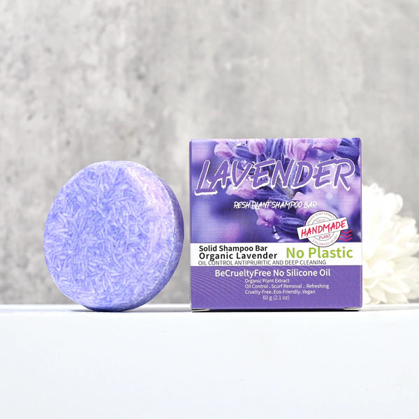 Provence Lavender Cleansing Bar Gentle Hair & Body Handmade Soap