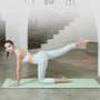 HomeFlow TPE Fitness Mat Textured Grip & Alignment Guides