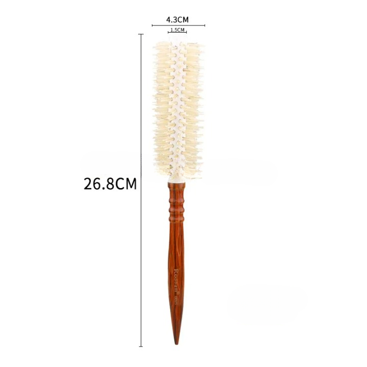 Round Bamboo Hair Styling Brush