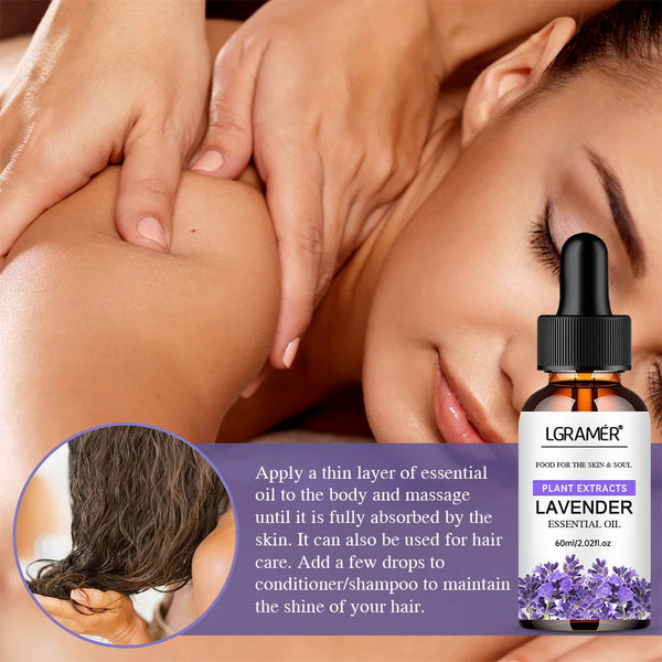 Lavender Botanical Oil Skin & Body Relaxation